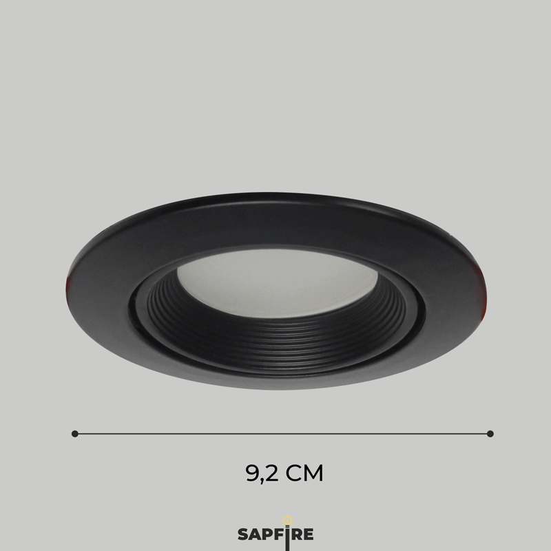 Светильник встраиваемый поворотный SAPFIR SPF-6096 Черный ` MR16 GU5.3 COLISEUM 24-03