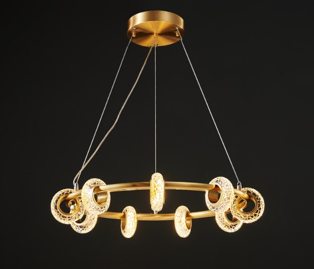 Светильник DZN1-2-119 БРОНЗА ` D700/H1500/9/LED/54W/4500K