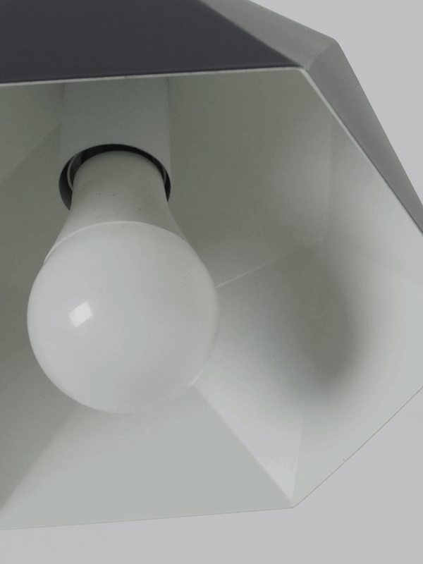 Светильник подвесной SPF-6125 ЧЕРНЫЙ+БЕЛЫЙ ` D245/H1120/1/E27/40W без ламп, черный провод SPFD PATIO