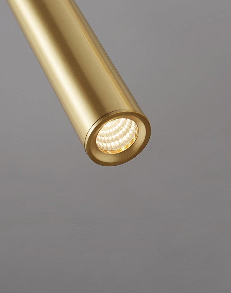 Светильник DZN-44735 БРОНЗА ` D30*300/H1200/1/LED/3W/3000K COB