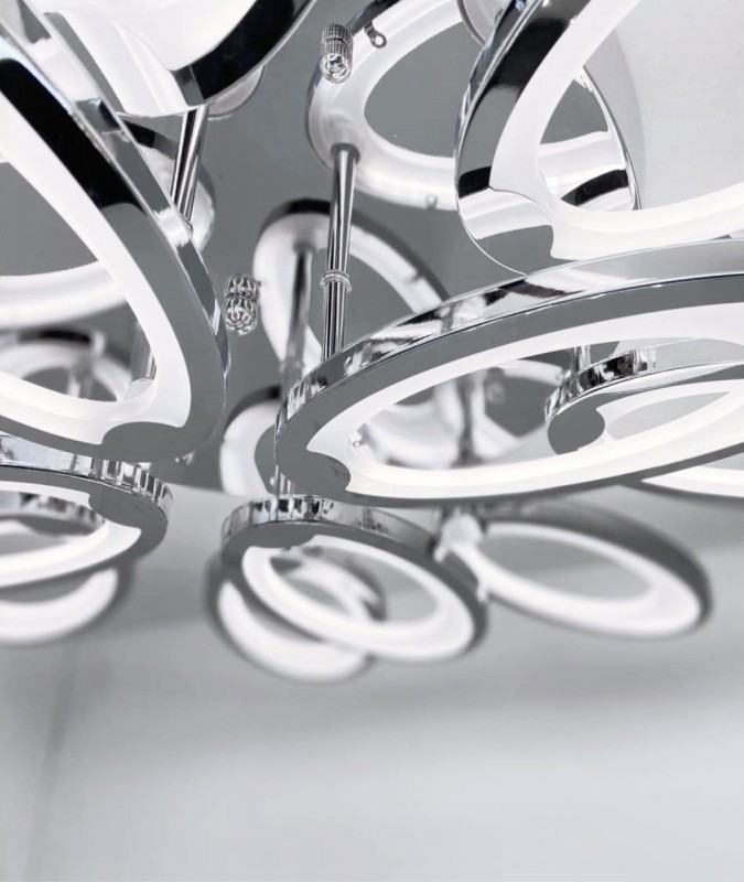 Светильник SPF-9413 CHROME/РОМ ` D750/H110/12/LED/192W DIMMER ПДУ 2.4 24-12