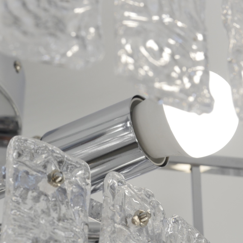 Светильник потолочный SAPFIR SPF-9429 РОМ ` D600/H500/10/E27/40W/4500K FROST 23-01