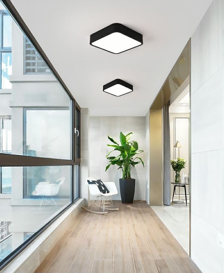 Светильник потолочный SAPFIR SPF-9444 ЧЕРНЫЙ ` D300/H50/1/LED/40W 2.4G COSMOPOLITAN SPFD