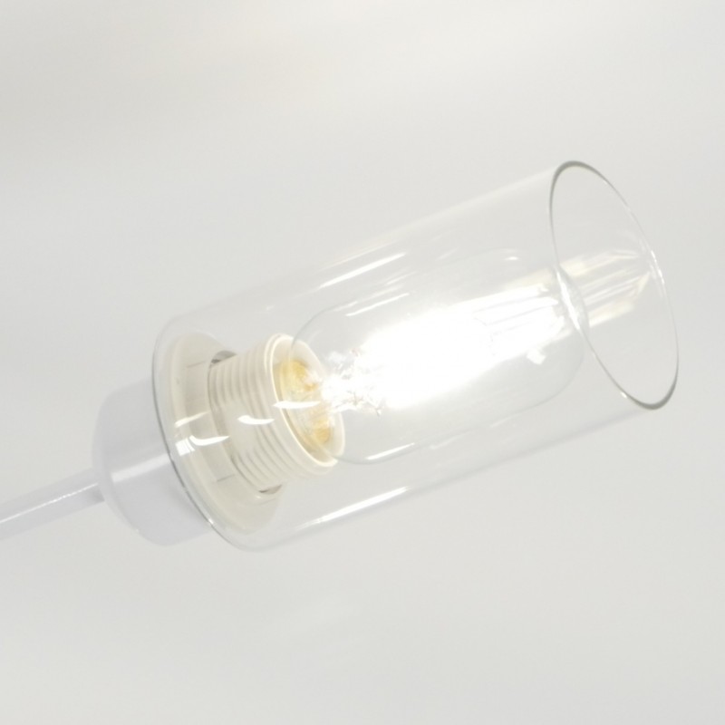 Светильник потолочный SAPFIR SPF-9521 БЕЛЫЙ+РОМ D800/H250/6/E27/60W/без ламп QUAR6 SPFD