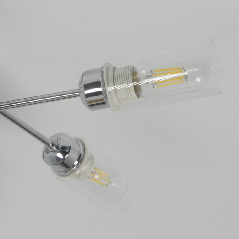 Светильник потолочный SAPFIR SPF-9523 ром/Chrome/D800/H250/6/E27/60W/без ламп QUAR6 SPFD