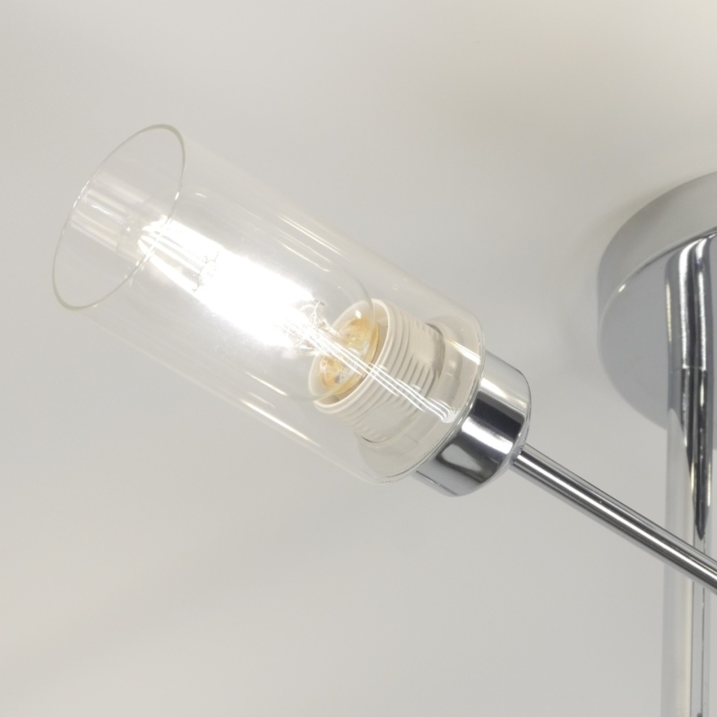 Светильник потолочный SAPFIR SPF-9523 ром/Chrome/D800/H250/6/E27/60W/без ламп QUAR6 SPFD