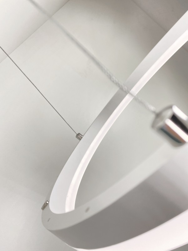 Светильник SPFD-3349 WHITE / БЕЛЫЙ ПЛАСТИК ` D400/H1200/1/LED/6W SPFD21-10