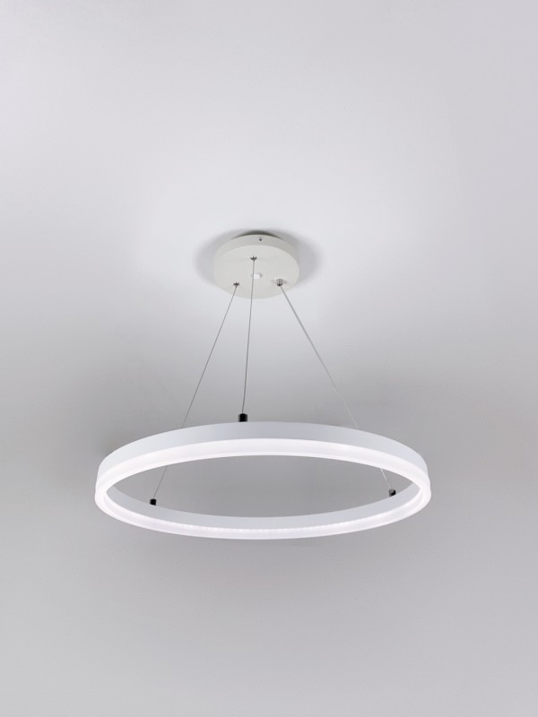 Светильник SPFD-3367 WHITE / БЕЛЫЙ ПЛАСТИК ` D500/H1200/1/LED/12W SPFD21-10