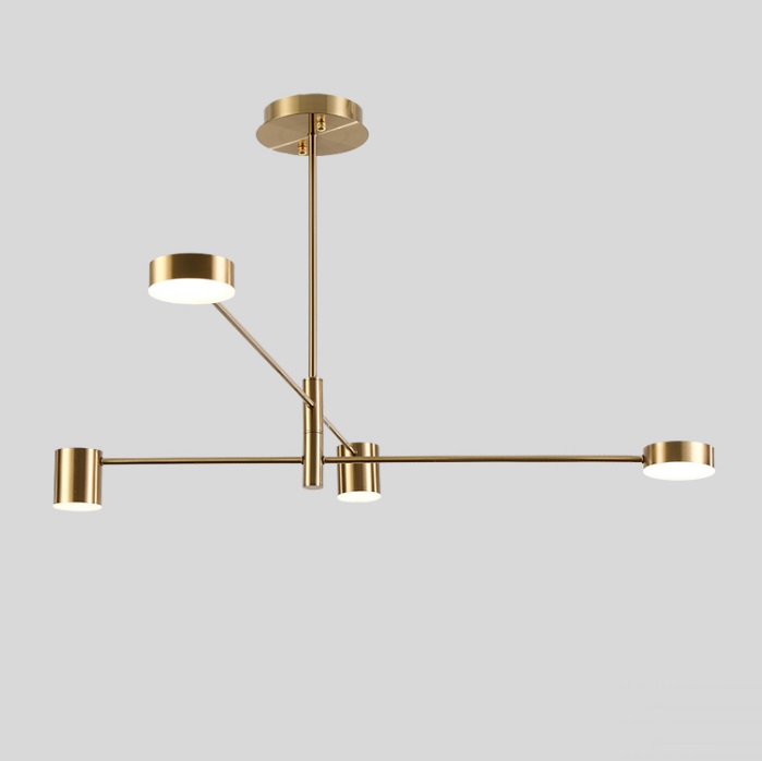 Светильник DZN1-6-118 ЗОЛОТО ` D1050/H170/4/LED/20W/4000-4500K (1)