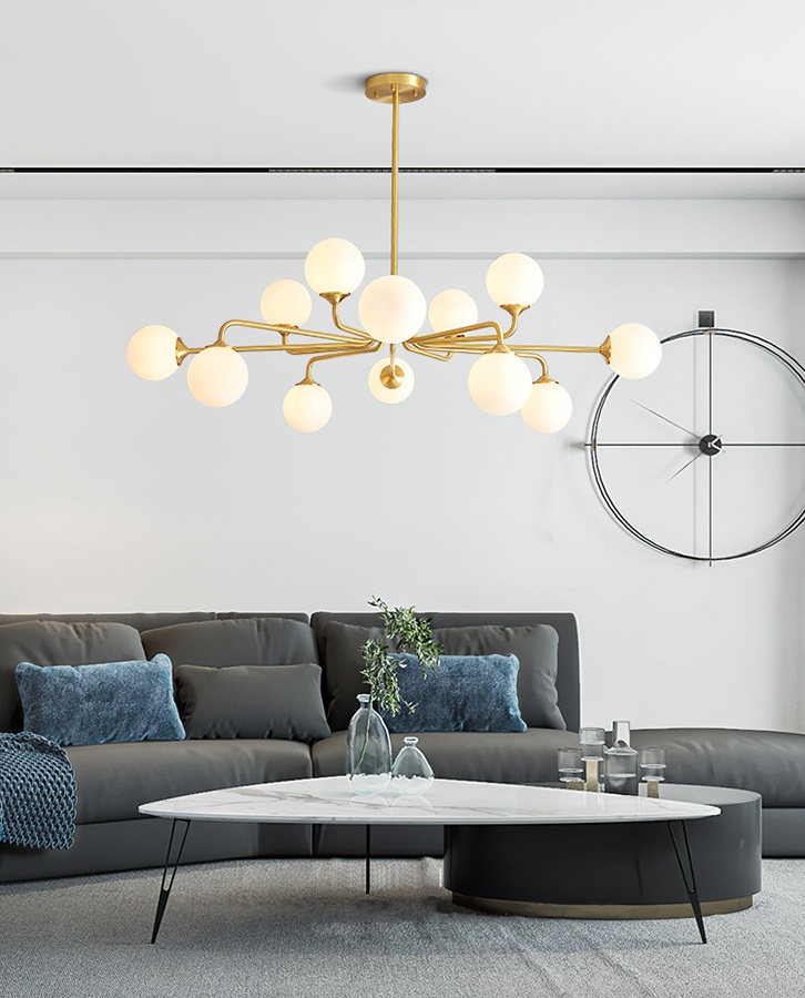 Светильник DZN1-2-96 ЗОЛОТО ` D1100*300/H800/12/G9/40W