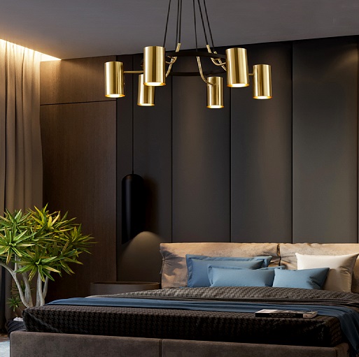 Светильник DZN1-2-103 БРОНЗА ` D700*150/H1200/6/GU10/50W WHELL