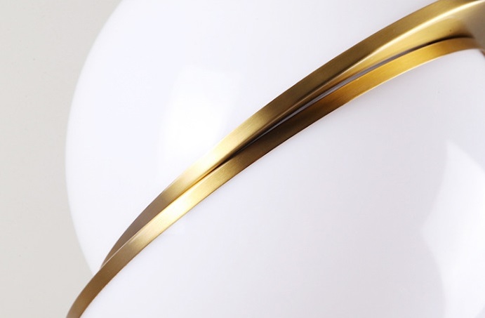 Светильник DZN1-4-58 БЕЛЫЙ + ЗОЛОТО ` D250/H1200/1/E27/60W PRESSARIO