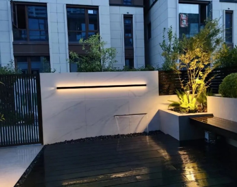 Светильник SPF-4397 BLACK/ЧЕРНЫЙ ` D2000*60/H40/2/LED/32W/5000-5500К IP65 LINER BLACK нержавеющая ст