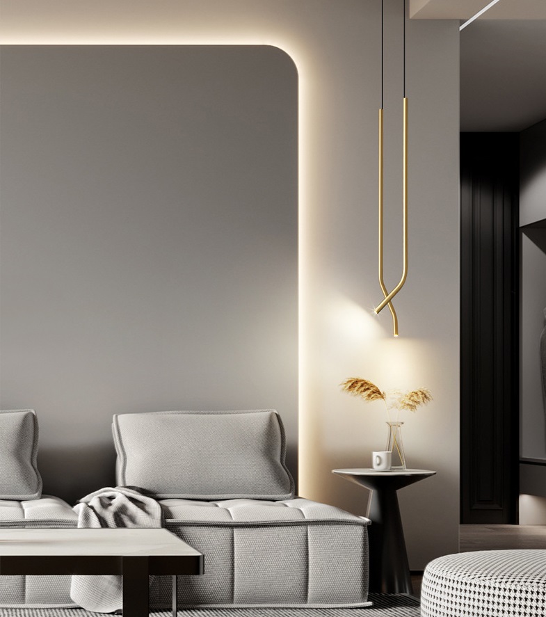 Светильник DZN-11094 БРОНЗА ` D20*1000/H1200/2/LED/6W/4000K AIACOMBO