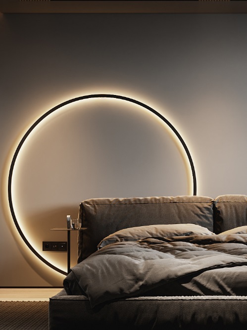 Светильник ElegantLight DZN-11116 ЧЕРНЫЙ ` D1500/H60/1/LED/60W/2800-6500K без ПДУ GUARD-LU23-12