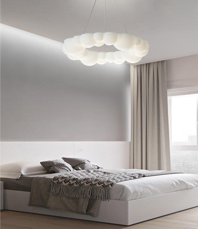 Светильник DZN-11153 БЕЛЫЙ+РОМ ` D650/H1200/1/LED/60*2W/3000-6500K SUDS 24-12