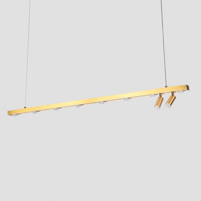 Светильник подвесной ElegantLight DZN-8229 BRONZA ` D120/H120/8+2/LED/30W/3000K 22-10 VISION