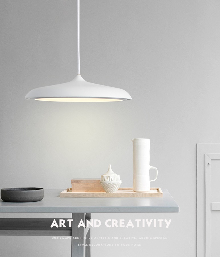 Светильник DZN-50761 БЕЛЫЙ D400/H1500/1/LED/24W/4500K UFFO