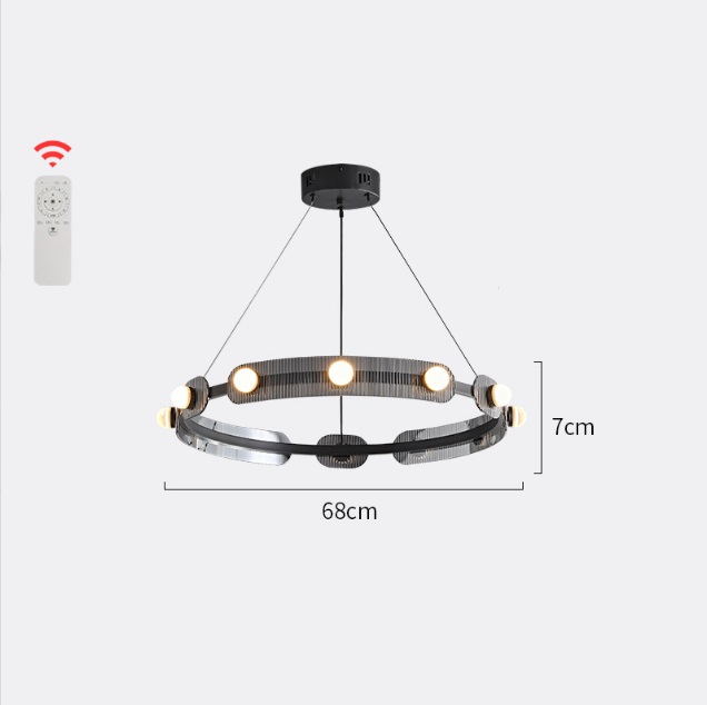 Светильник DZN-34337 ` D680*70/H1500/12/LED/36W/3000-6500K TONIR
