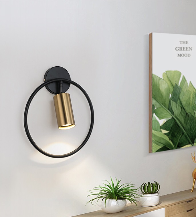 Светильник DZN-45096 ЧЕРНЫЙ + БРОНЗА ` D280*330/H100/1/G10/50W TOKEN