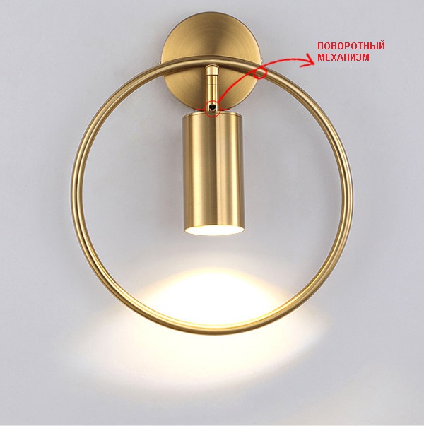 Светильник DZN-45097 БРОНЗА ` D280*330/H100/1/G10/50W TOKEN