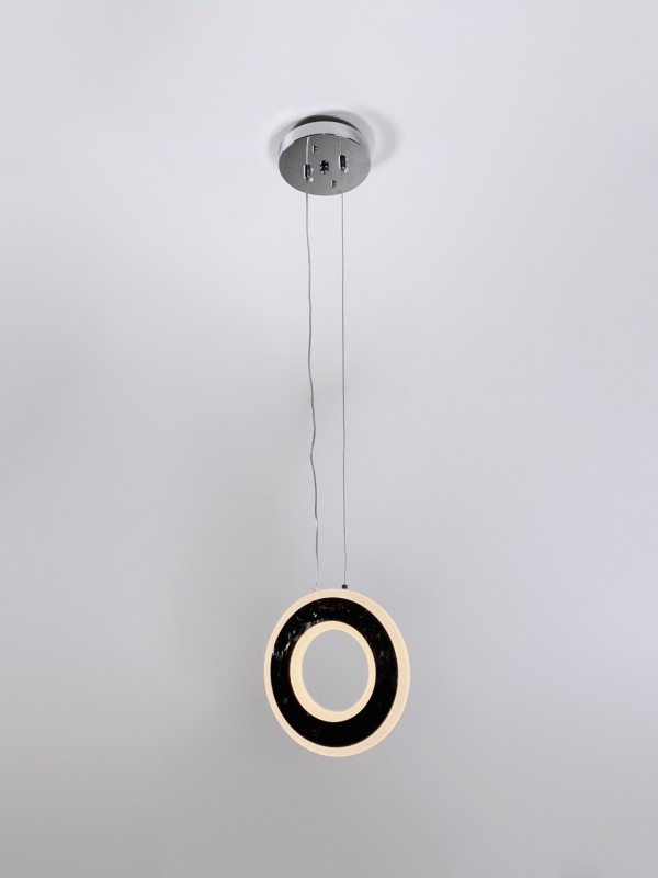 Светильник 1801CR CHROME/РОМ ` D200/H1800/1/LED/12W SPF14 (1)