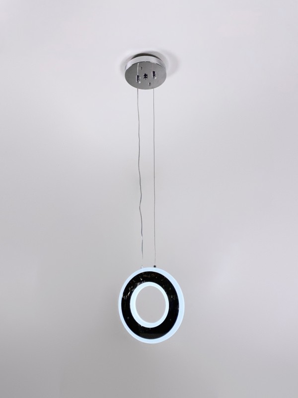 Светильник 1801CR CHROME/РОМ ` D200/H1800/1/LED/12W SPF14 (1)