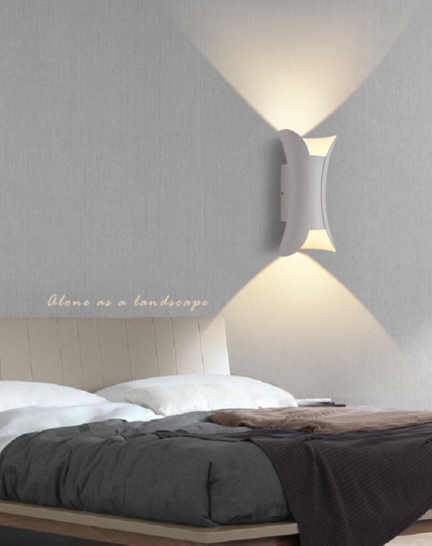 Светильник Elegant SPF-9850 WHITE/БЕЛЫЙ ` 2/LED/12W/4000-4500K 125*125*300mm SPF22-02 (1/20)