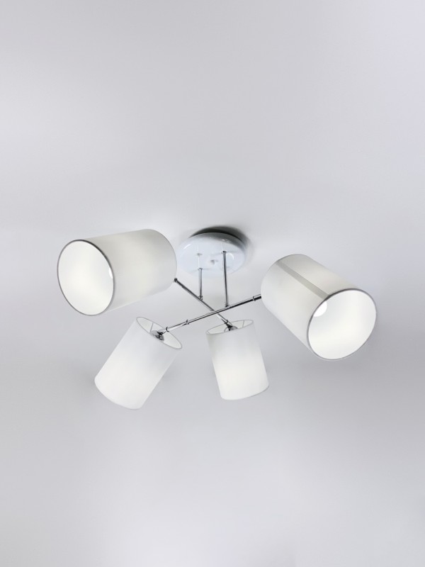 Светильник SPFD-39828 БЕЛЫЙ ` 4/E27/60W