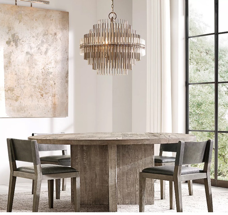 Светильник DZN-12468 ЗОЛОТО/ЧЕРНЫЙ ` D600/H550/6/E14/60W CORRO