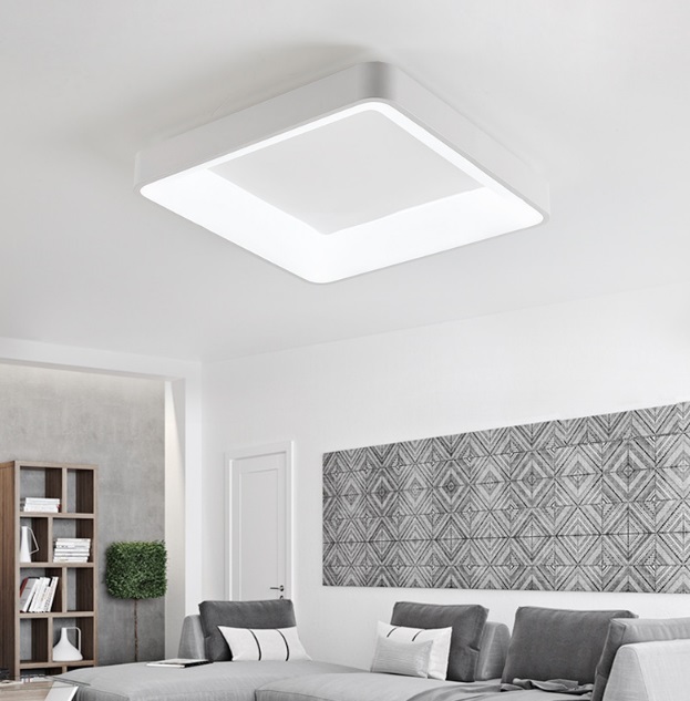 Светильник DZN-12481 СЕРЫЙ ` D500/H100/1/LED/36W/2800-6500K 2.4G