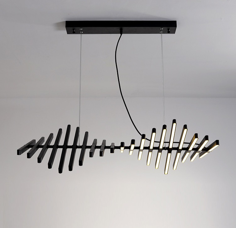 Светильник DZN3-1-120 ЧЕРНЫЙ ` D970*470/H1800/20/LED/100W/4500K Brush