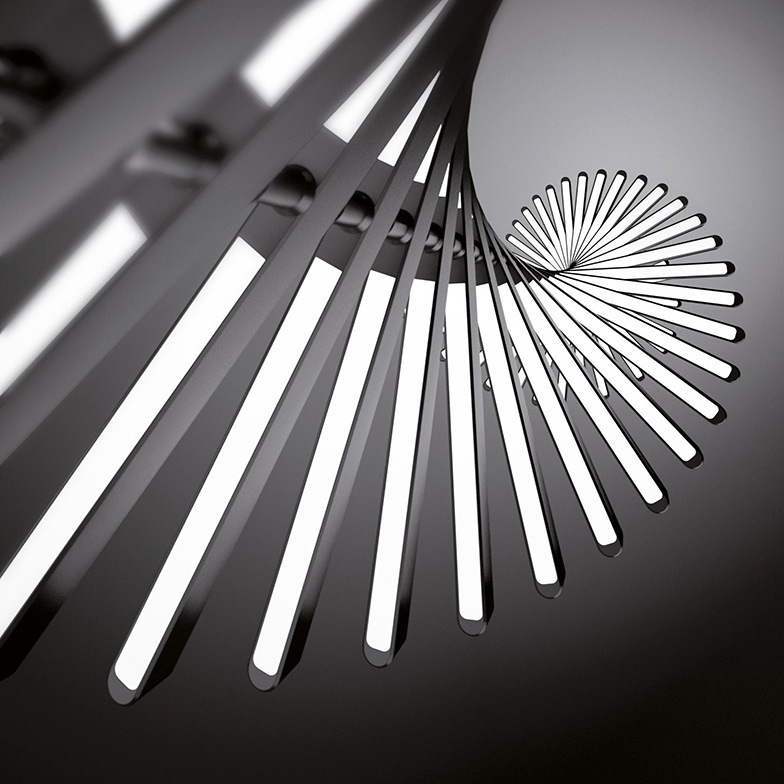 Светильник DZN3-1-120 ЧЕРНЫЙ ` D970*470/H1800/20/LED/100W/4500K Brush