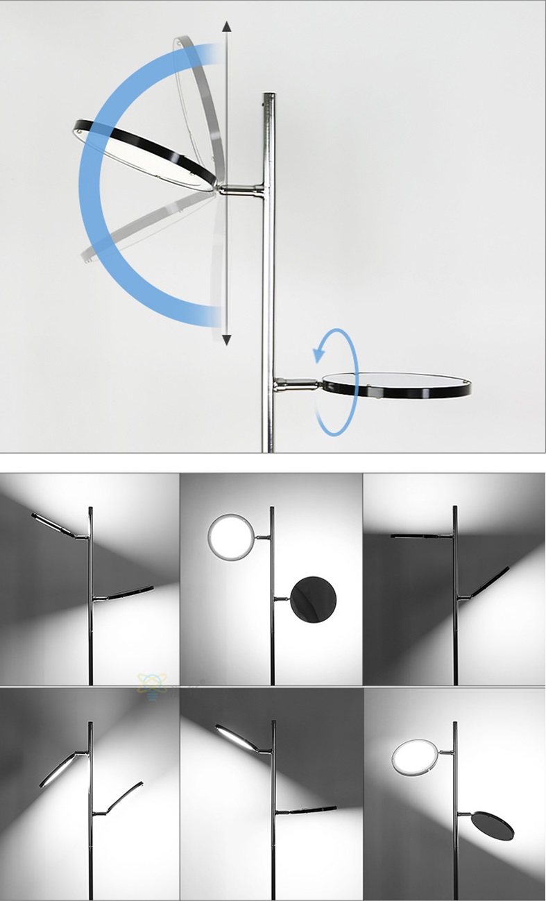 Светильник напольный DZN-11383 РОМ ` D500/H1600/2/LED/16W/4500K