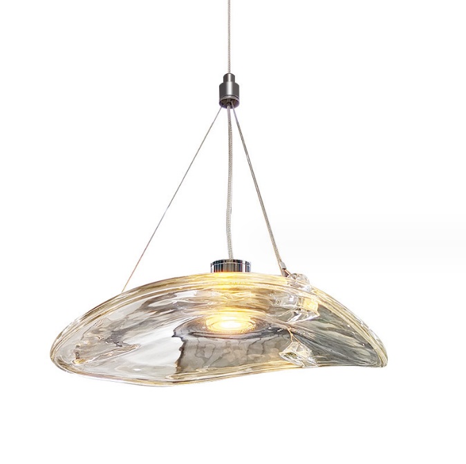 Светильник подвесной ElegantLight DZN-11396 РОМ ` D250/H1500/1/LED/8W/4500K плафон стекло MARUM