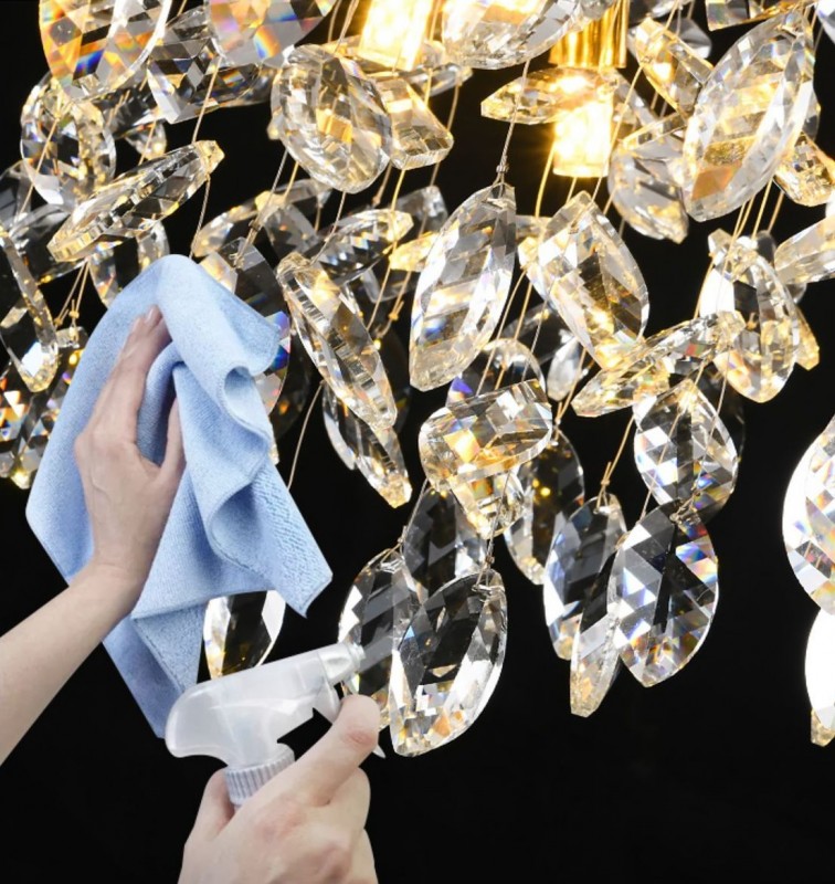 Светильник DZN-37878 ЗОЛОТО ` D600*400/H1200/8/G9/30W FAINA