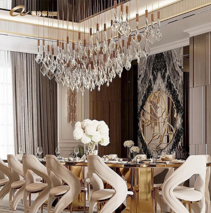 Светильник DZN-13475 БРОНЗА+ПРОЗРАЧНЫЙ ` D100/H430+1500/1/LED/...W/4500K PALOMO 24-05 (1/20) VST