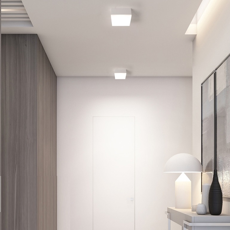 Светильник SPF-13506 БЕЛЫЙ D170*170/H58/1/LED/15W/4000K ATOM 25-03 (1/30)