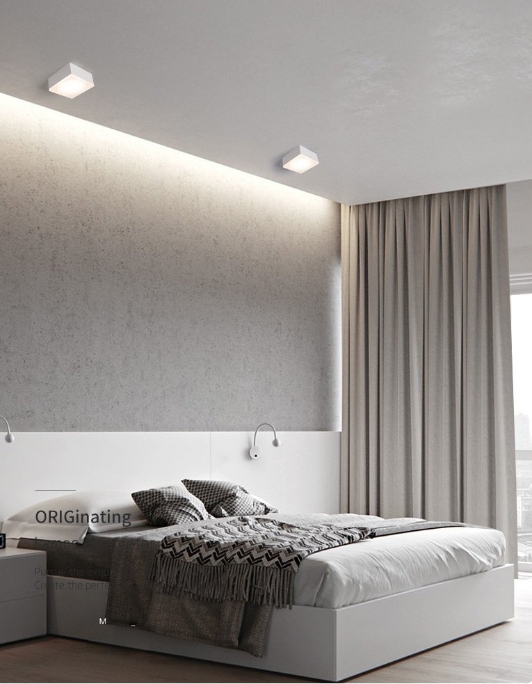 Светильник SPF-13506 БЕЛЫЙ D170*170/H58/1/LED/15W/4000K ATOM 25-03 (1/30)