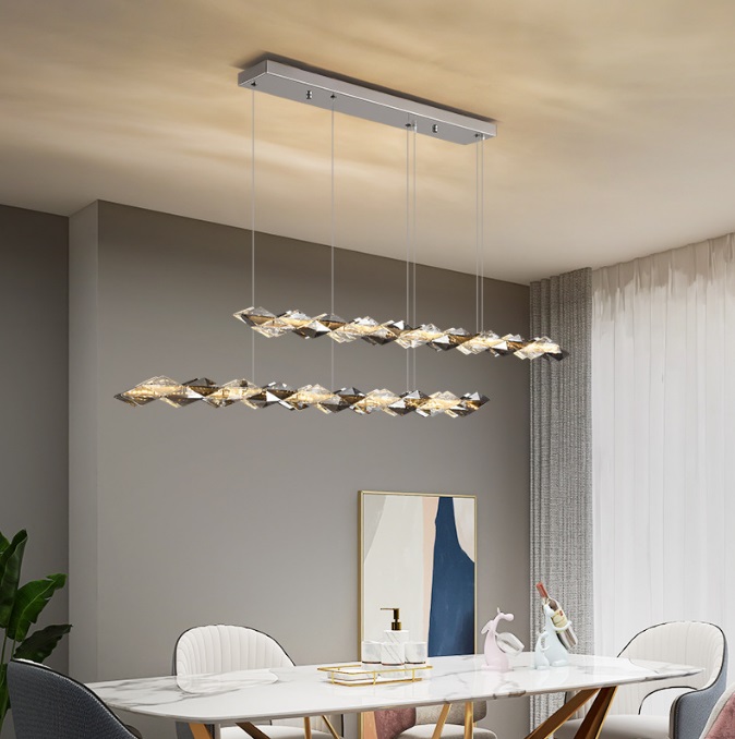 Светильник DZN-32070 РОМ ` D1100*60/H1500/2/LED/32W/4500K RHOMB