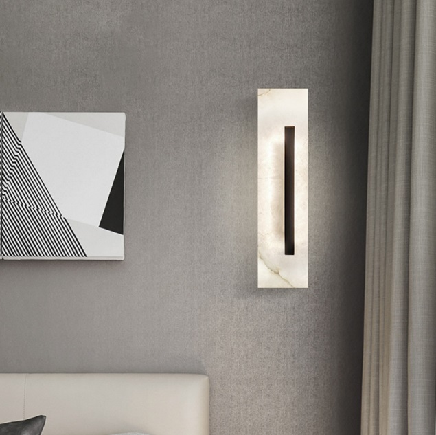 Светильник ElegantLight DZN-13558 ЧЕРНЫЙ + МРАМОР ` D400*100/H50/1/LED/5W/4500K 24-12