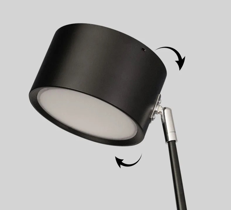 Светильник DZN-13562 ЧЕРНЫЙ ` D400/H1800/1/LED/12W/3000K торшер из стекловолокна Sampei by Davide Gr