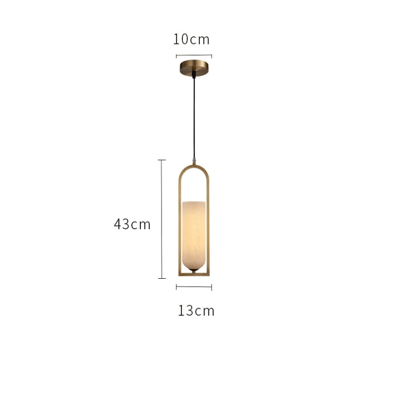 Светильник DZN-55135 ЗОЛОТАЯ БРОНЗА + МРАМОР ` D130/H430+2000/1/E27/40W RUNOLV
