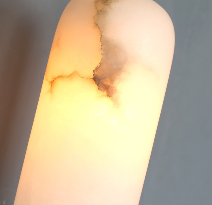 Светильник DZN-55135 ЗОЛОТАЯ БРОНЗА + МРАМОР ` D130/H430+2000/1/E27/40W RUNOLV