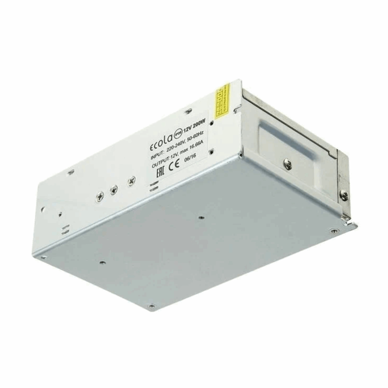 Ecola LED strip Power Supply 60W 220V-12V IP20 блок питания для светодиодной ленты