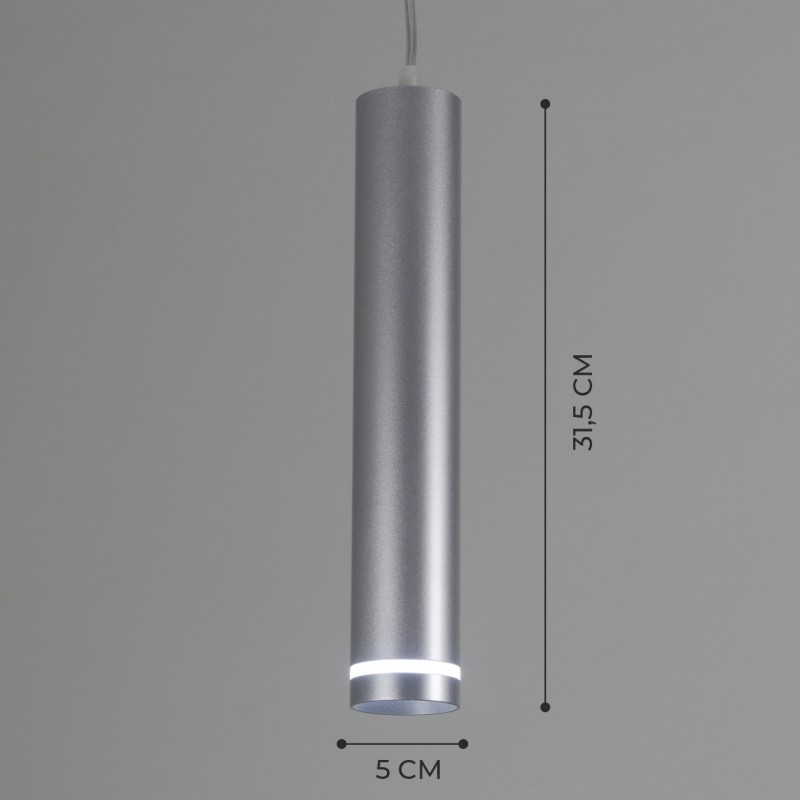 Светильник Elegant SPF-34597 SILVER/СЕРЕБРО ` D50/H315/1/LED/12W 5000-5500K SPF13-1 (1)