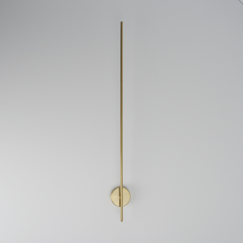 Светильник настенный Minimal 02 (brass) (Золото, 10х104 cm, IP20, LED 14W, латунь) 02187 RSP