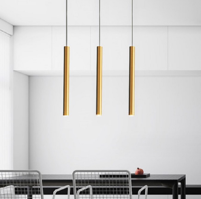 Светильник DZN-44736 БРОНЗА ` D30*600/H1200/1/LED/3W/3000K COB