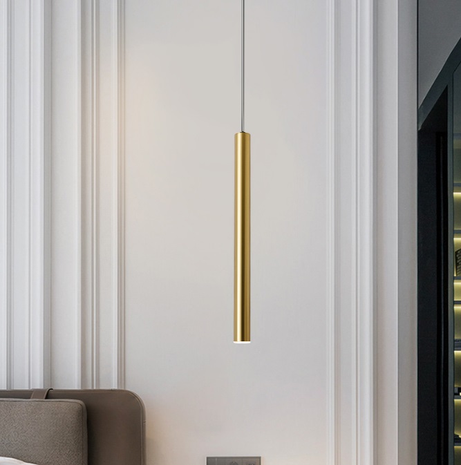 Светильник DZN-44736 БРОНЗА ` D30*600/H1200/1/LED/3W/3000K COB