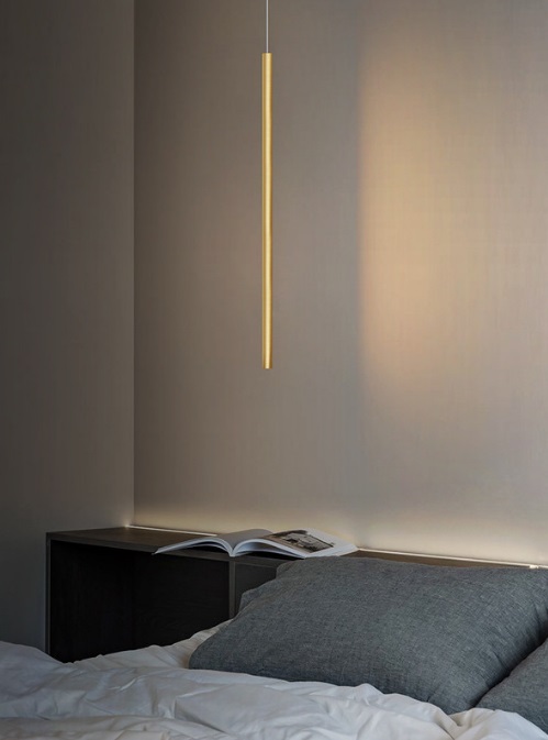 Светильник DZN-44737 БРОНЗА ` D30*900/H1200/1/LED/3W/3000K COB